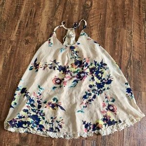 Floral tank top